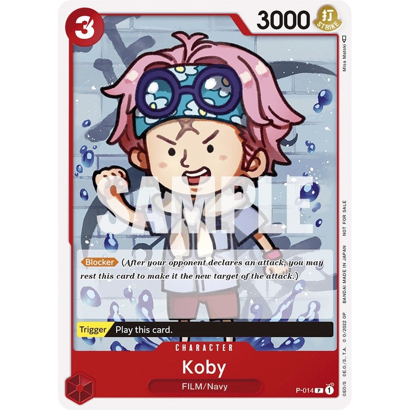 Koby (One Piece Film Red) [One Piece Promotion Cards]