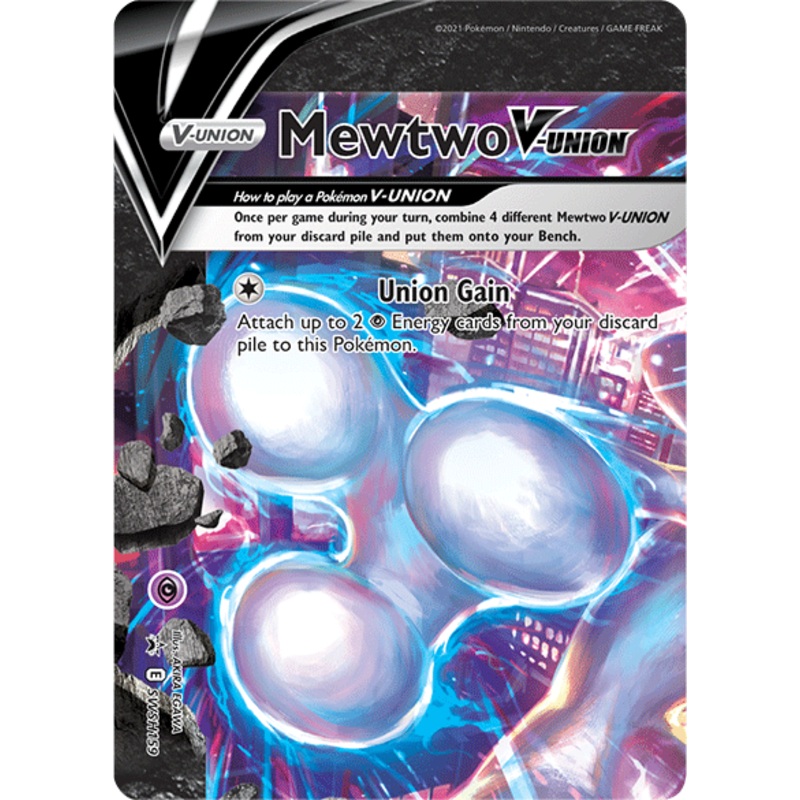Mewtwo V-Union (SWSH159) [Sword & Shield: Black Star Promos]