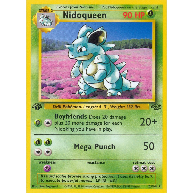 Nidoqueen (23/64) [Jungle 1st Edition]