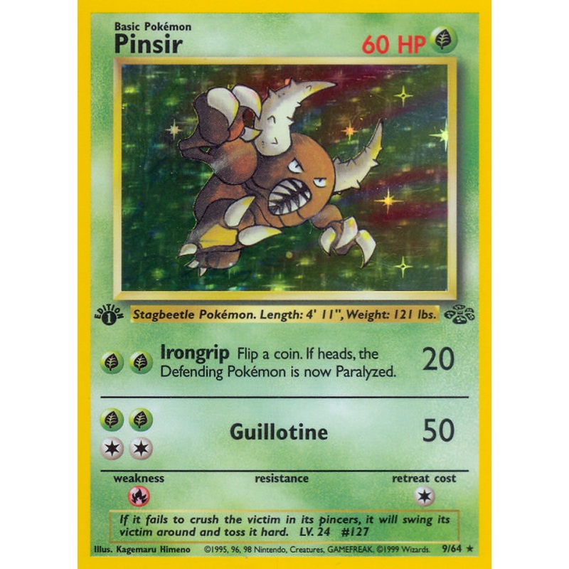Pinsir (9/64) [Jungle 1st Edition]