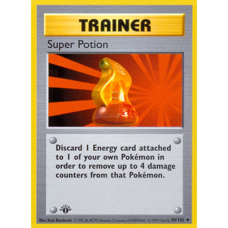 Super Potion (90/102) (Shadowless) [Base Set 1st Edition]