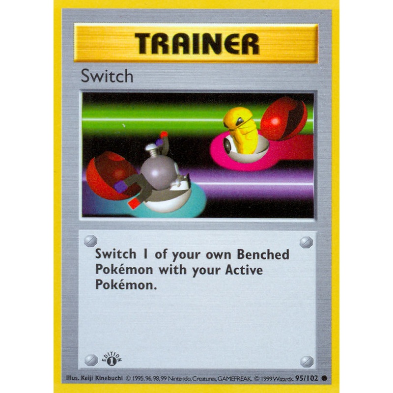 Switch (95/102) (Shadowless) [Base Set 1st Edition]