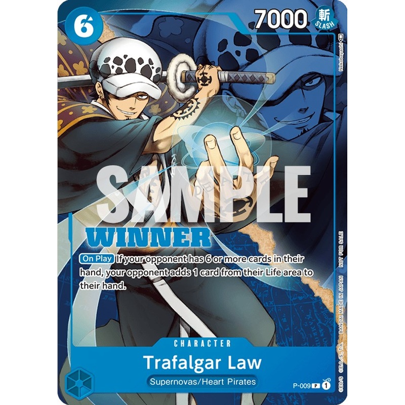 Trafalgar Law (P-009) (Winner Pack Vol. 1) [One Piece Promotion Cards]
