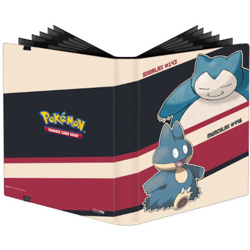 Ultra Pro - 9 Pocket Pro Binder - Pokemon Snorlax & Munchlax