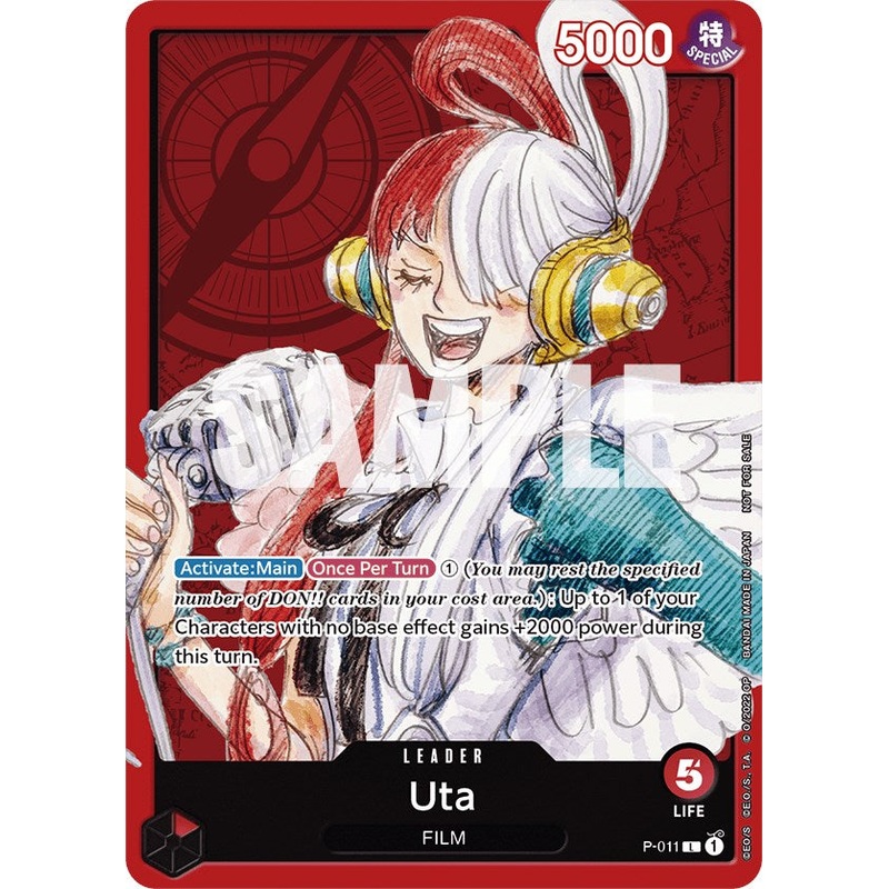 Uta (One Piece Film Red) [One Piece Promotion Cards]