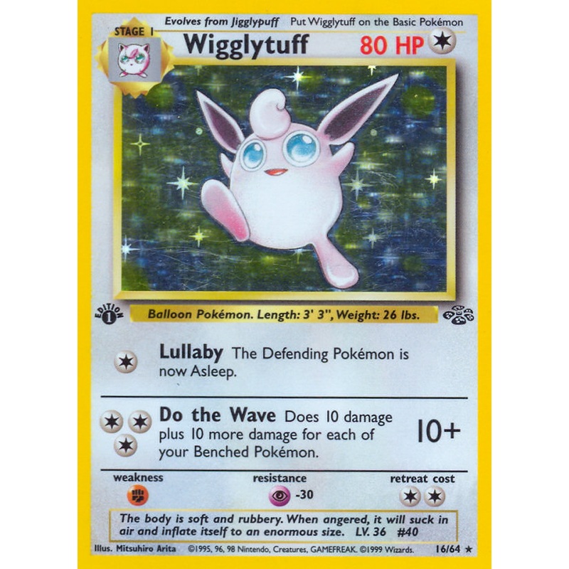 Wigglytuff (16/64) [Jungle 1st Edition]