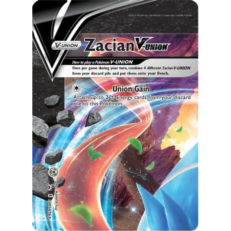 Zacian V-Union (SWSH163) [Sword & Shield: Black Star Promos]