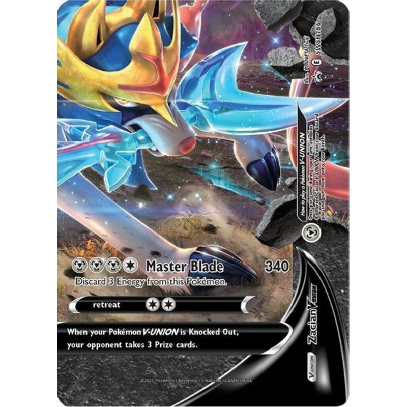 Zacian V-Union (SWSH166) [Sword & Shield: Black Star Promos]