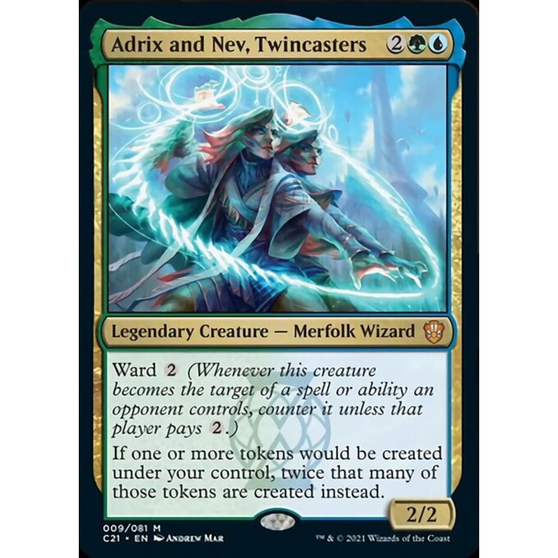 Adrix and Nev, Twincasters [Commander 2021]