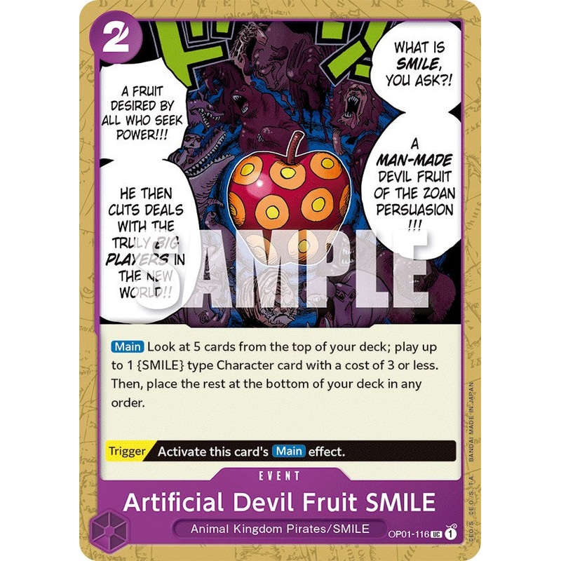 Artificial Devil Fruit SMILE [Romance Dawn]