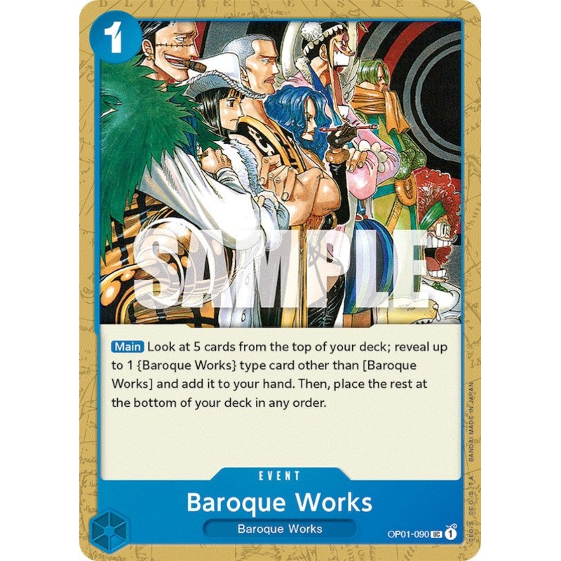 Baroque Works [Romance Dawn]