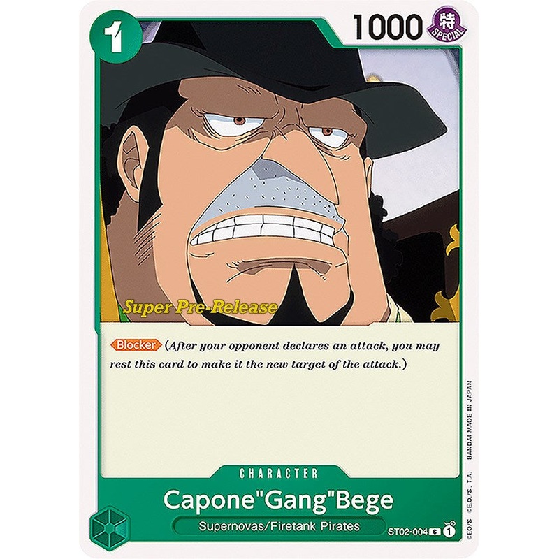 Capone"Gang"Bege [Super Pre-Release Starter Deck: Worst Generation]