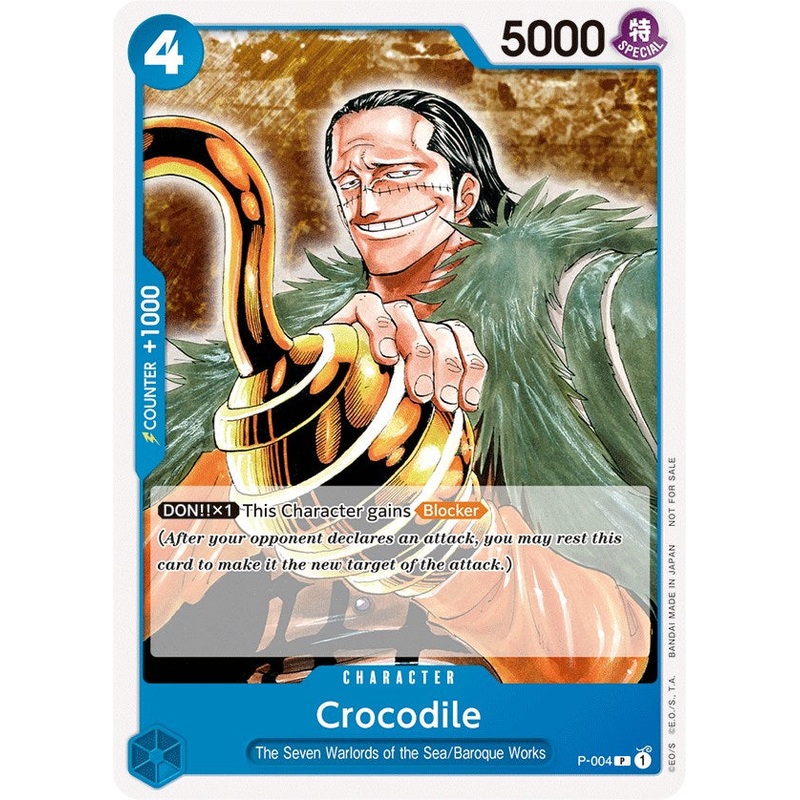 Crocodile (Promotion Pack 2022) [One Piece Promotion Cards]