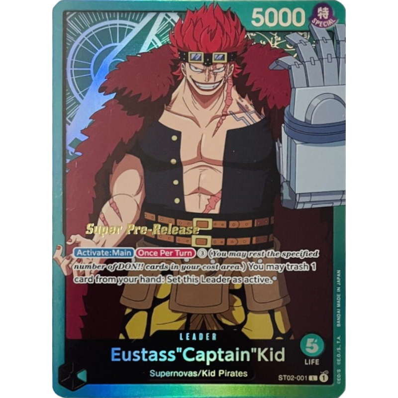 Eustass"Captain"Kid (001) [Super Pre-Release Starter Deck: Worst Generation]