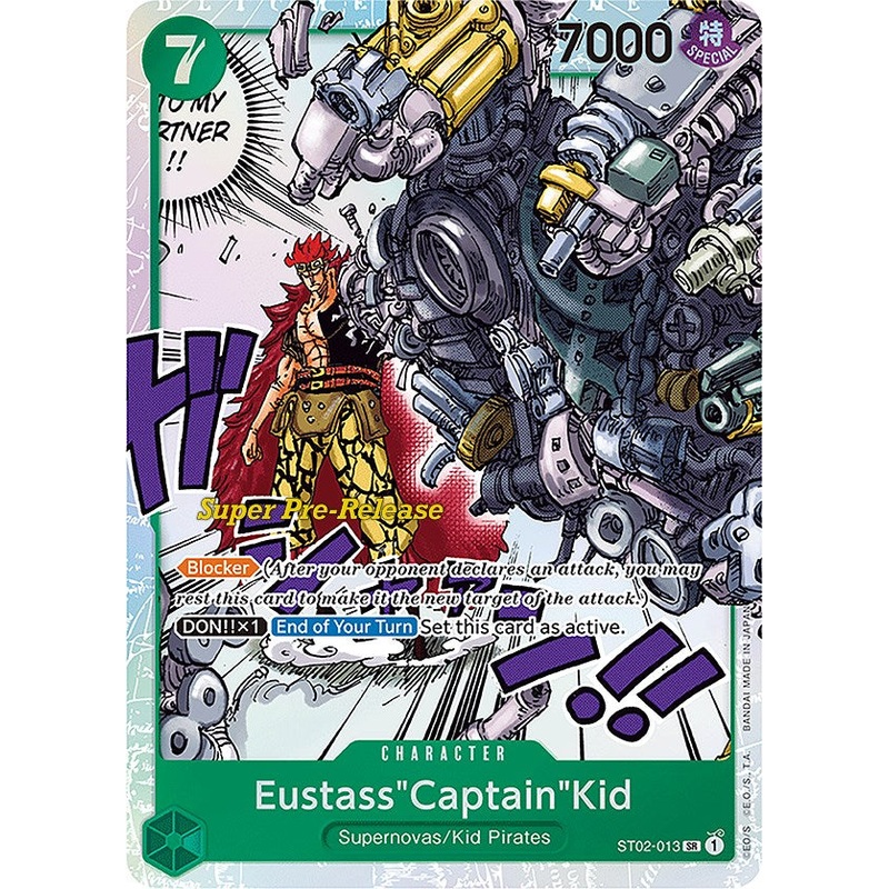 Eustass"Captain"Kid (013) [Super Pre-Release Starter Deck: Worst Generation]