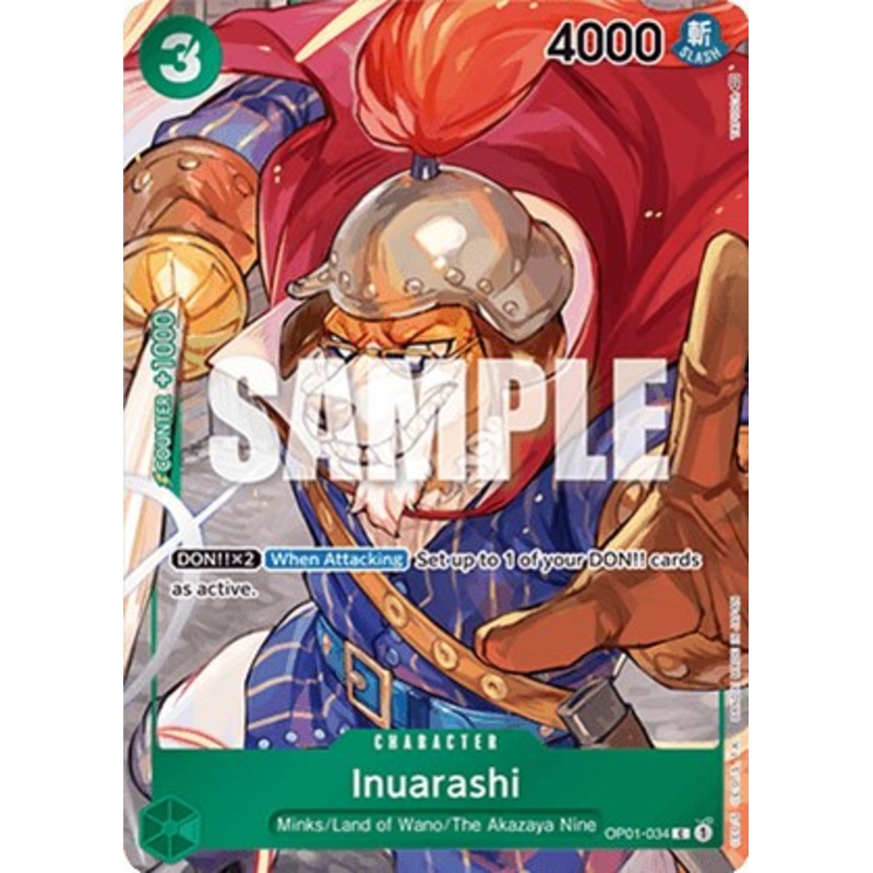 Inuarashi (Box Topper) [Romance Dawn]