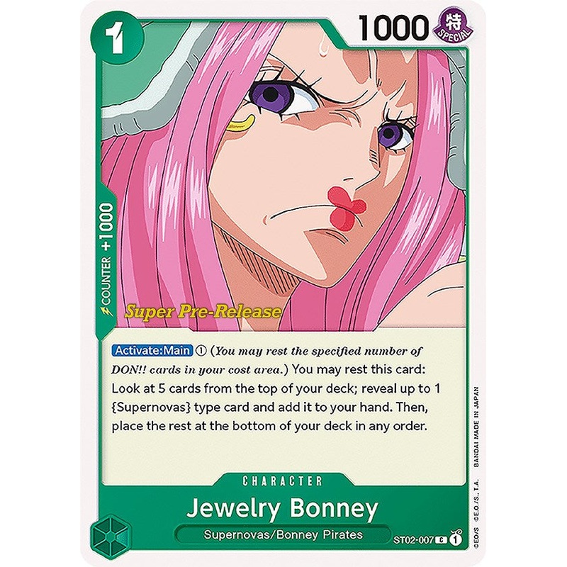Jewelry Bonney [Super Pre-Release Starter Deck: Worst Generation]