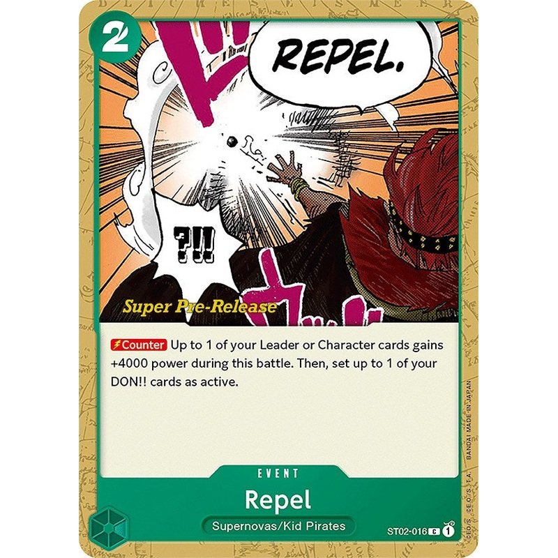 Repel [Super Pre-Release Starter Deck: Worst Generation]