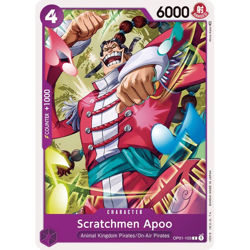 Scratchmen Apoo [Romance Dawn]