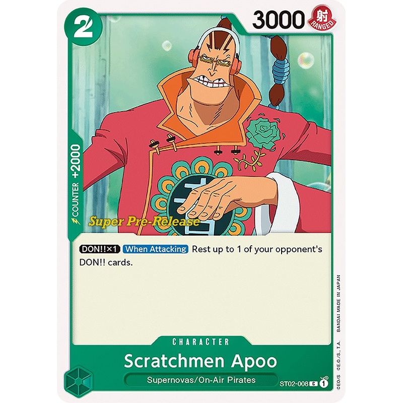 Scratchmen Apoo [Super Pre-Release Starter Deck: Worst Generation]