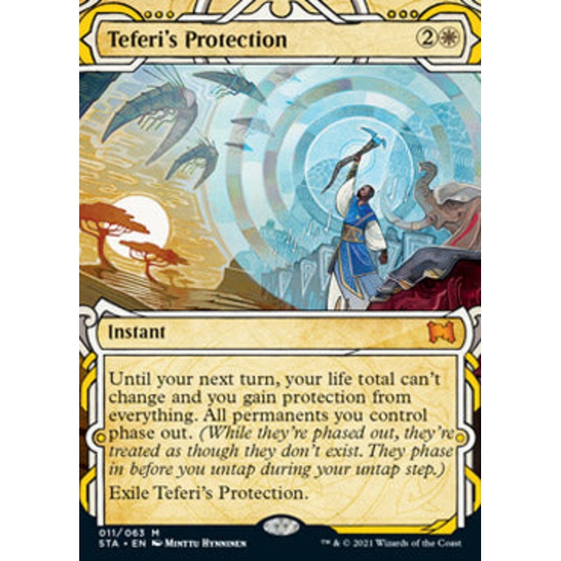 Teferi's Protection (Foil Etched) [Strixhaven: School of Mages Mystical Archive]