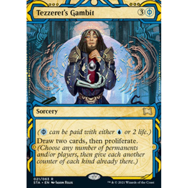Tezzeret's Gambit [Strixhaven: School of Mages Mystical Archive]