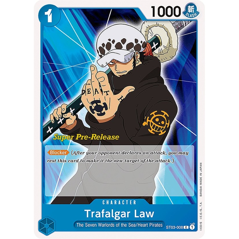 Trafalgar Law [Super Pre-Release Starter Deck: The Seven Warlords of the Sea]