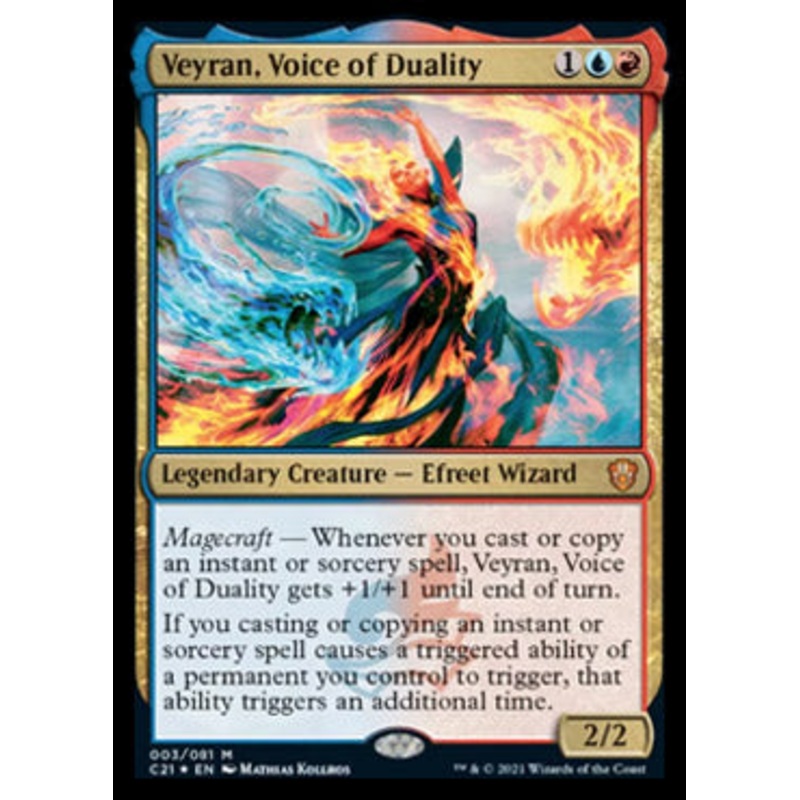 Veyran, Voice of Duality [Commander 2021]
