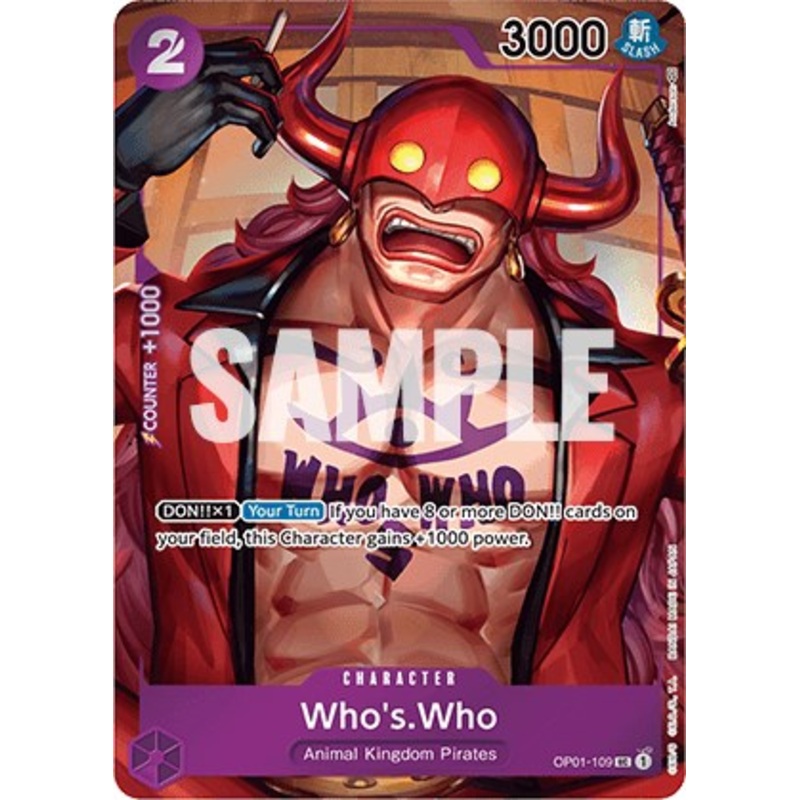 Who's.Who (Box Topper) [Romance Dawn]