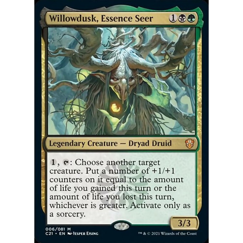 Willowdusk, Essence Seer [Commander 2021]