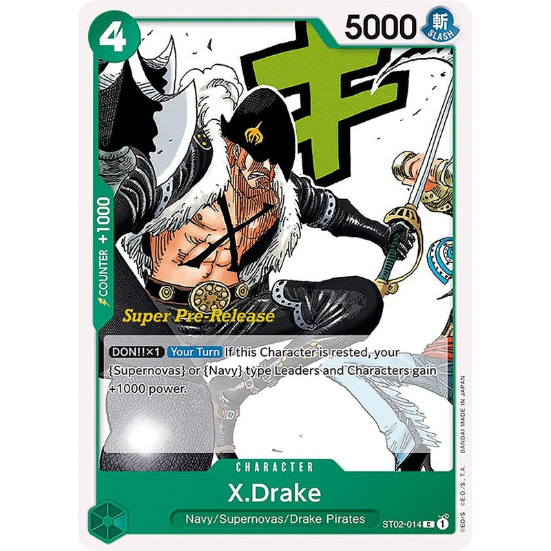 X.Drake [Super Pre-Release Starter Deck: Worst Generation]