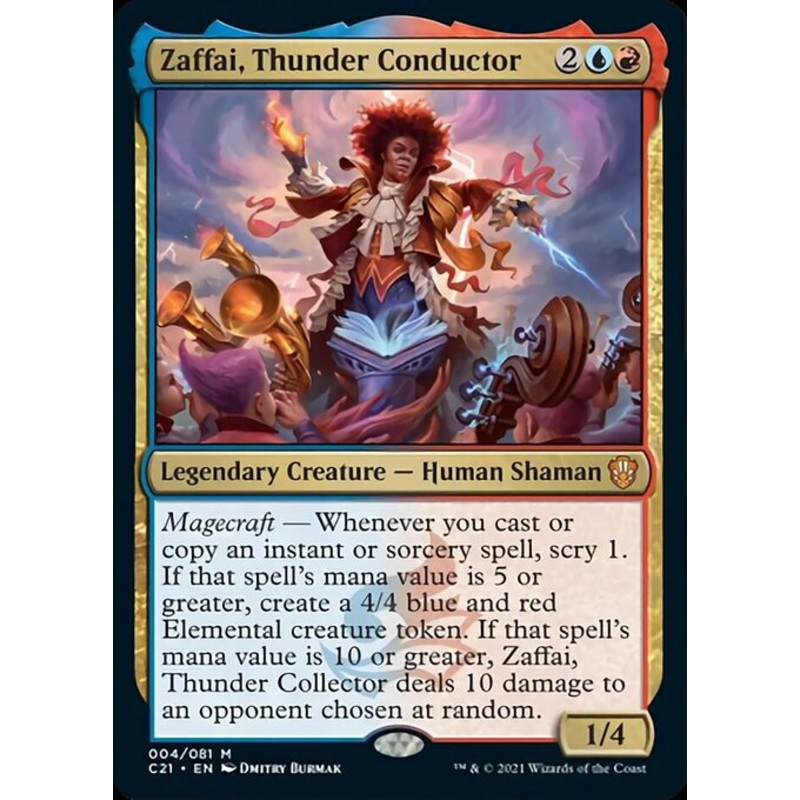 Zaffai, Thunder Conductor [Commander 2021]