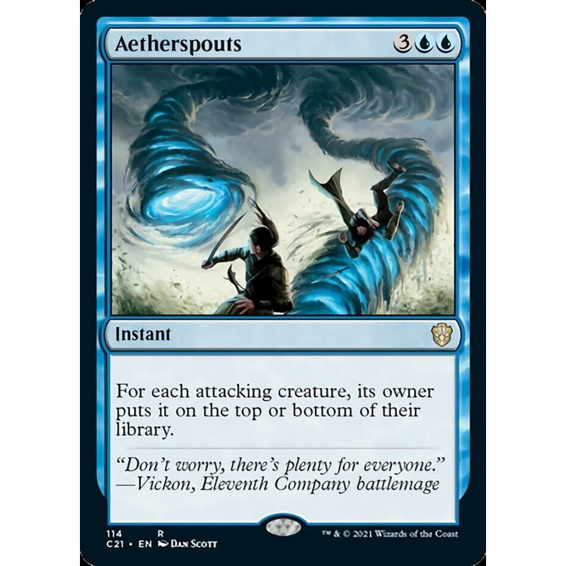 Aetherspouts [Commander 2021]