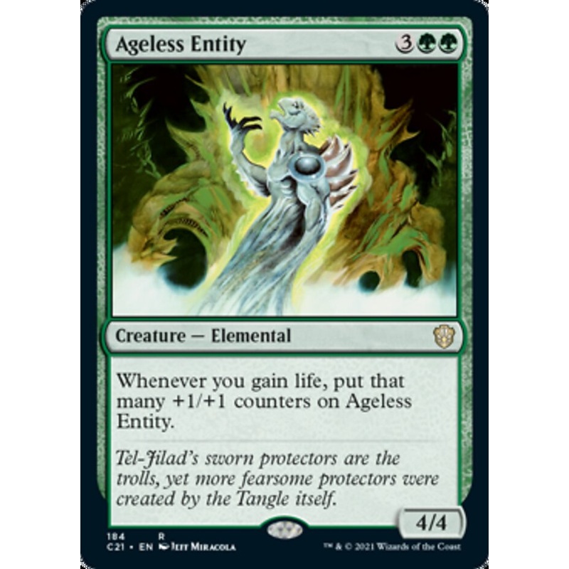 Ageless Entity [Commander 2021]