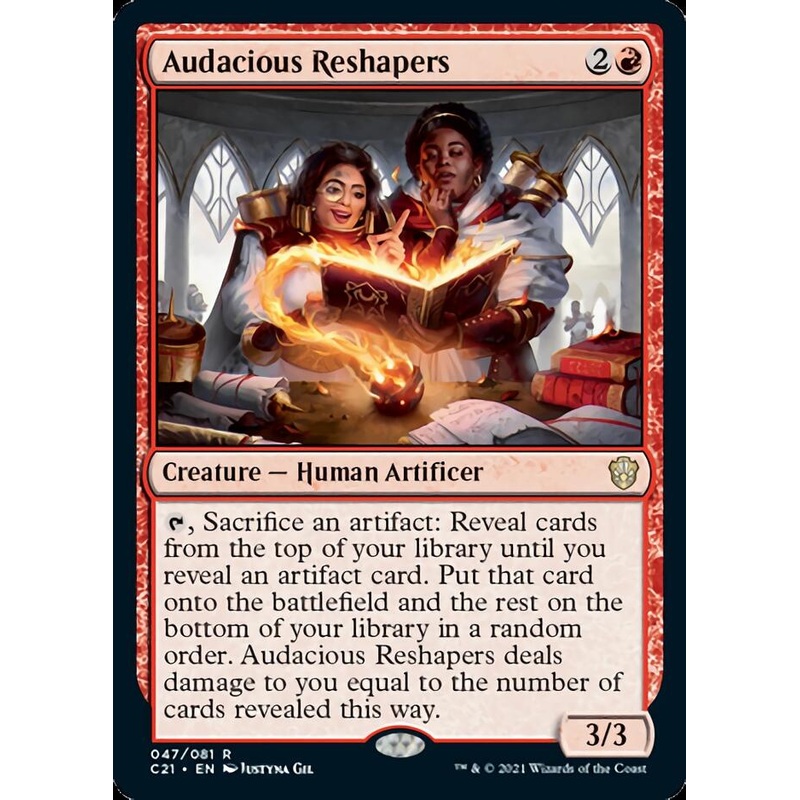 Audacious Reshapers [Commander 2021]