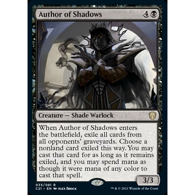 Author of Shadows [Commander 2021]