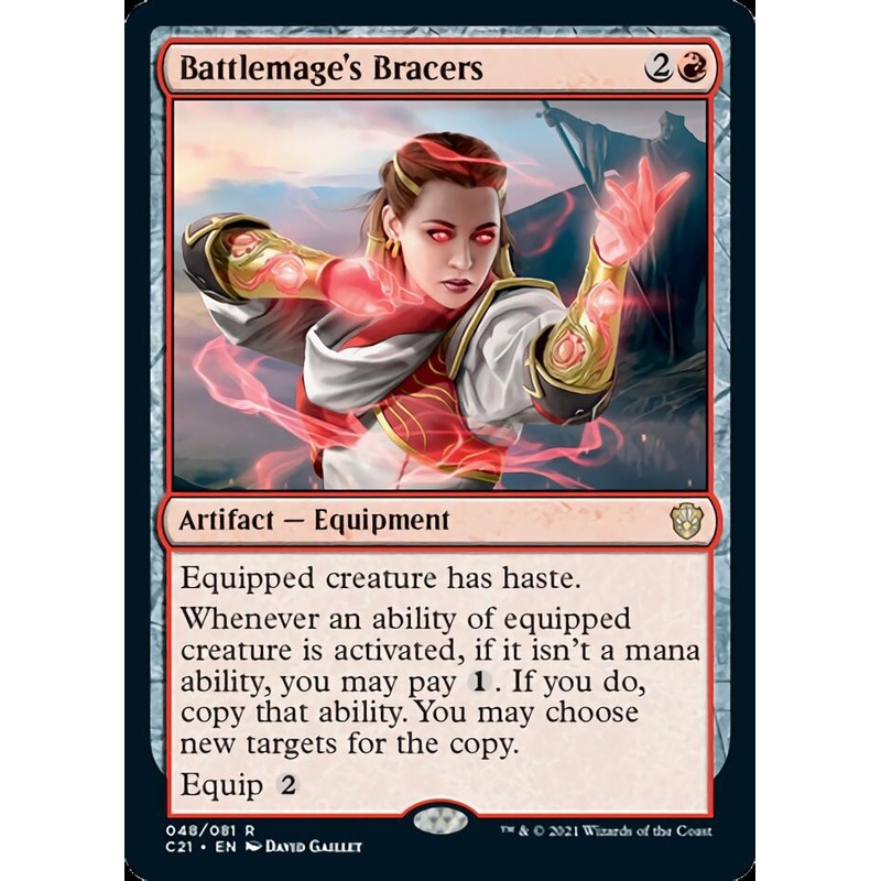 Battlemage's Bracers [Commander 2021]