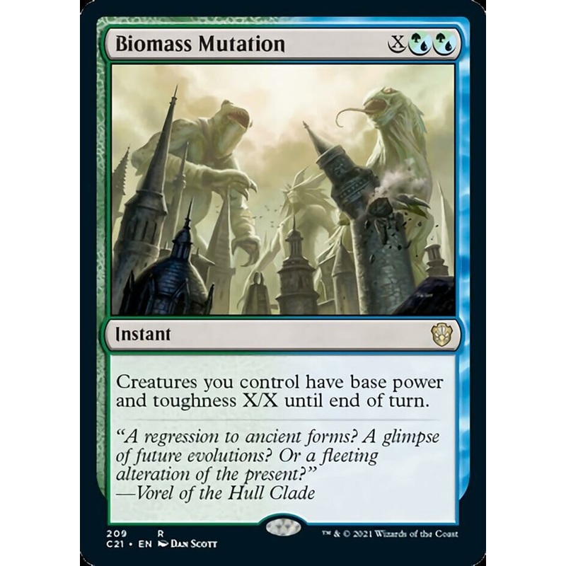 Biomass Mutation [Commander 2021]