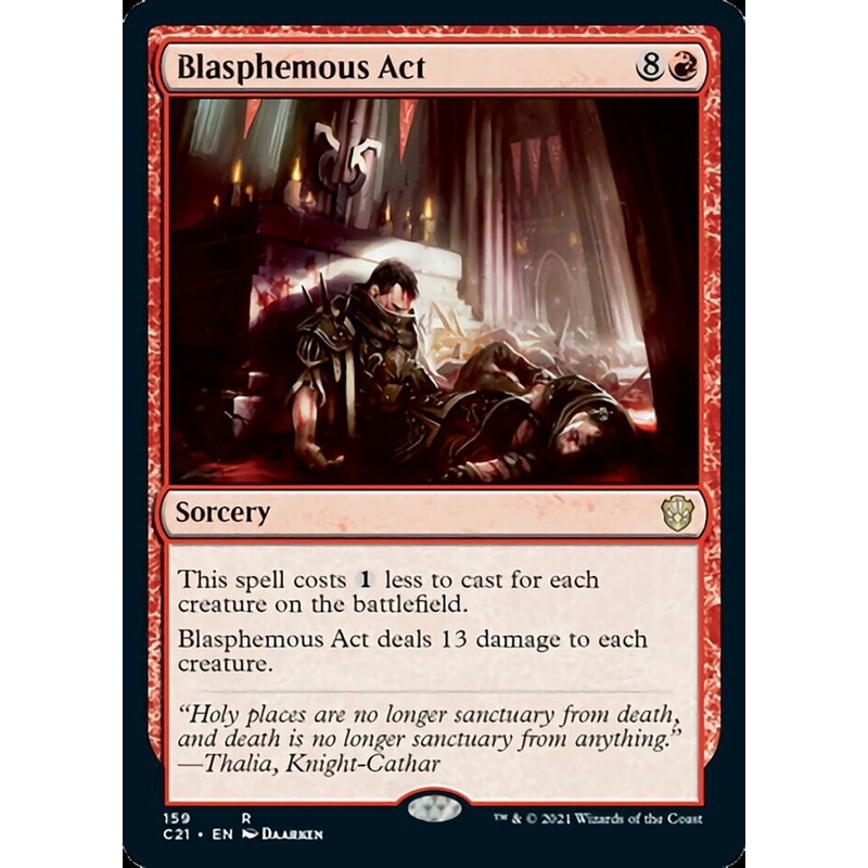 Blasphemous Act [Commander 2021]