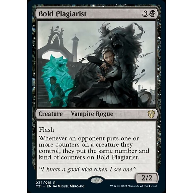 Bold Plagiarist [Commander 2021]