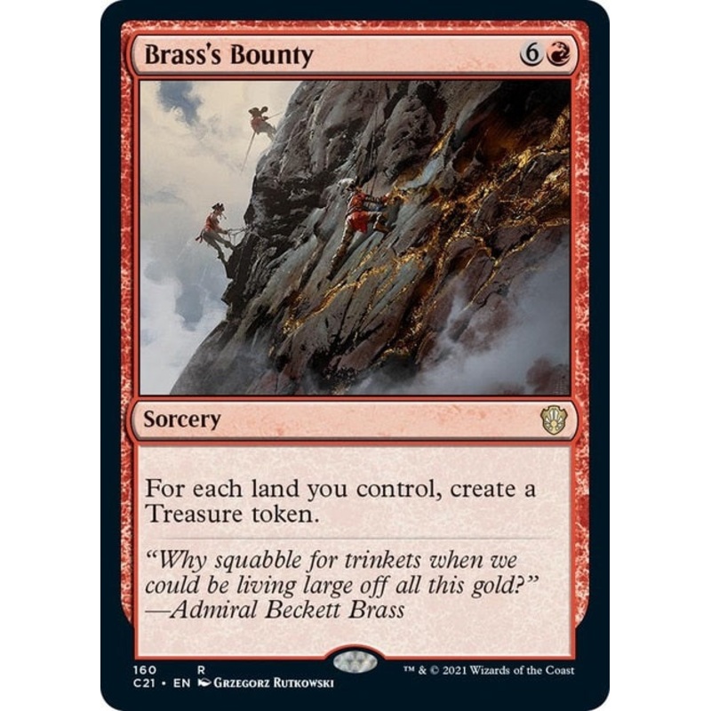 Brass's Bounty [Commander 2021]