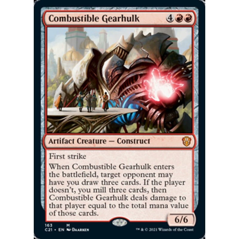 Combustible Gearhulk [Commander 2021]