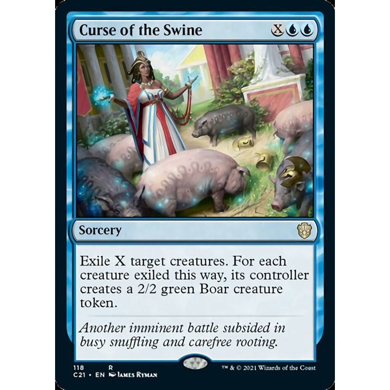 Curse of the Swine [Commander 2021]