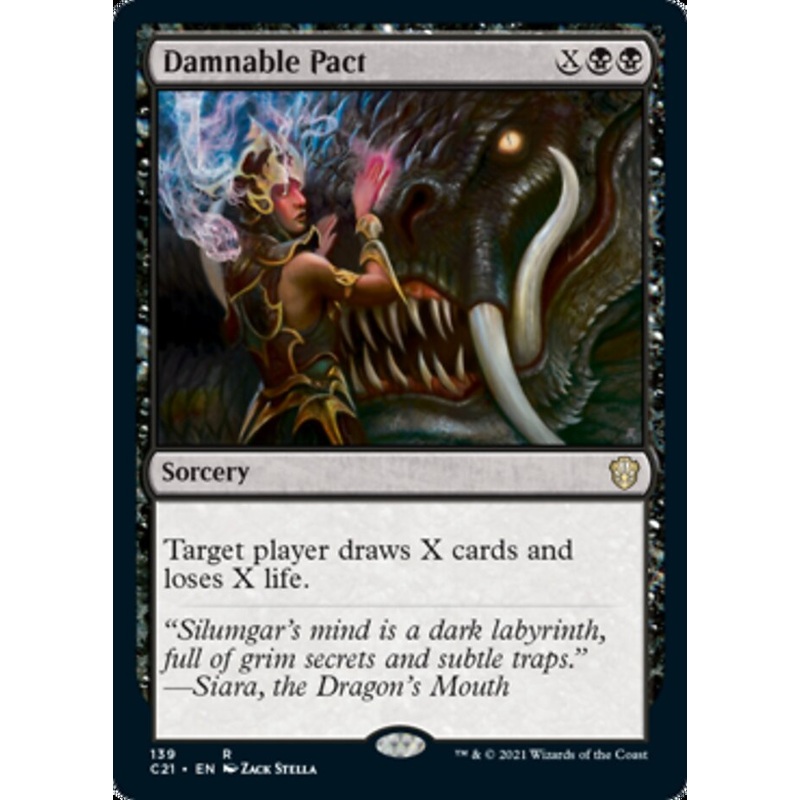 Damnable Pact [Commander 2021]