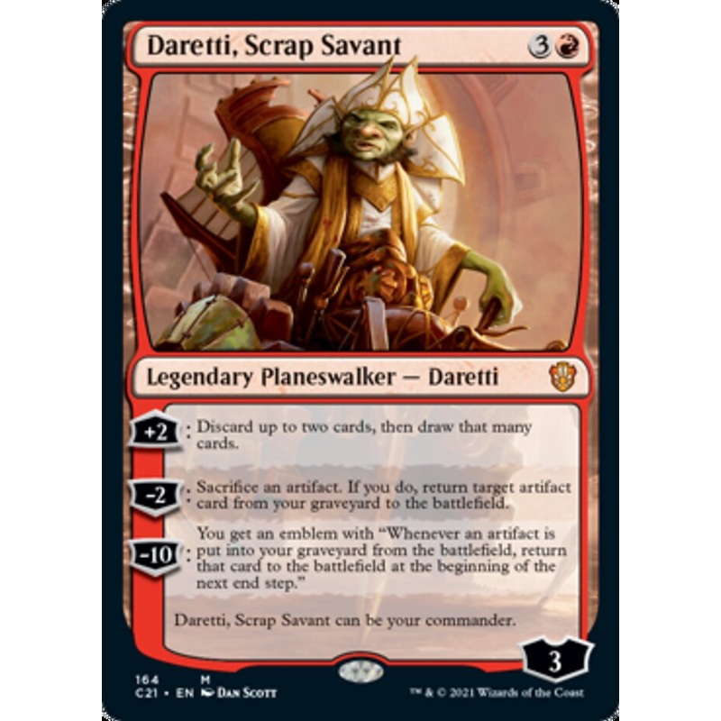 Daretti, Scrap Savant [Commander 2021]