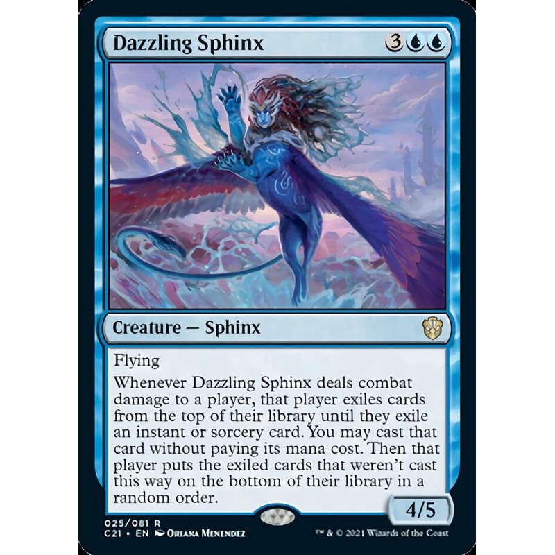 Dazzling Sphinx [Commander 2021]