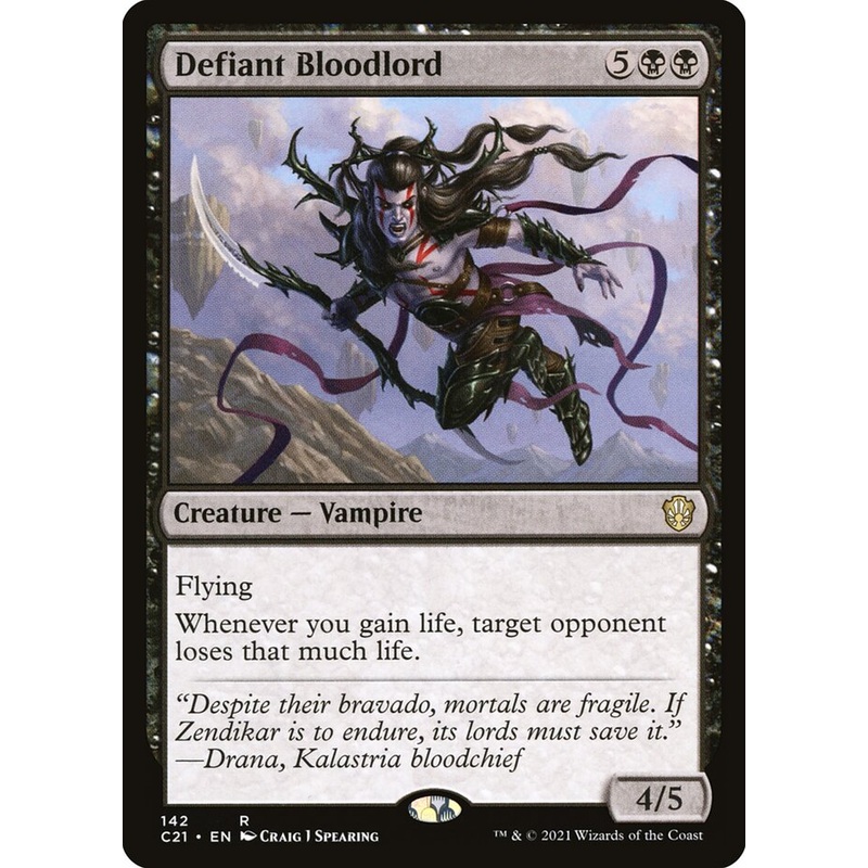 Defiant Bloodlord [Commander 2021]