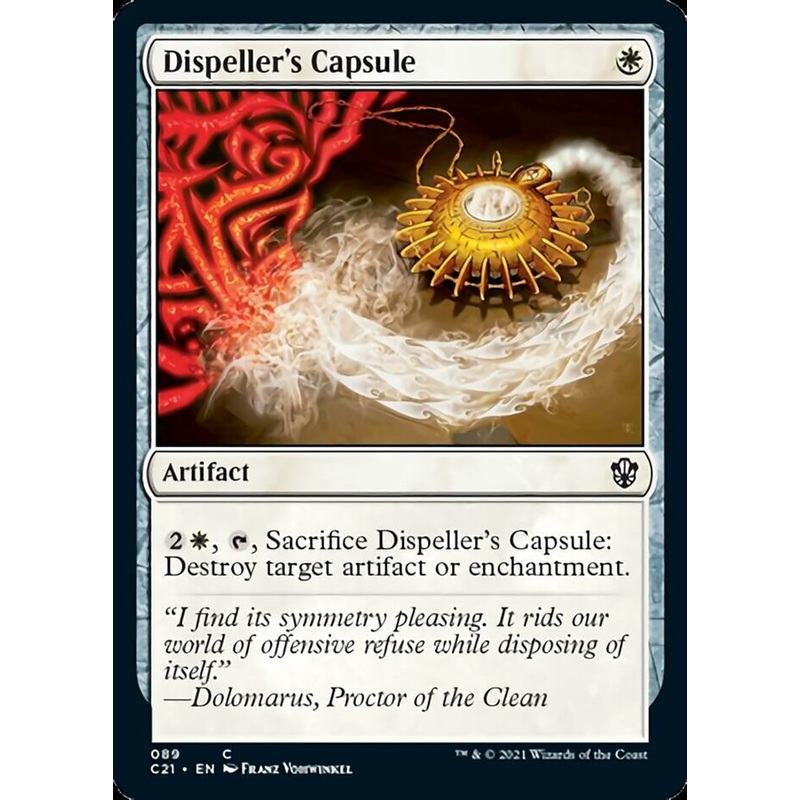 Dispeller's Capsule [Commander 2021]