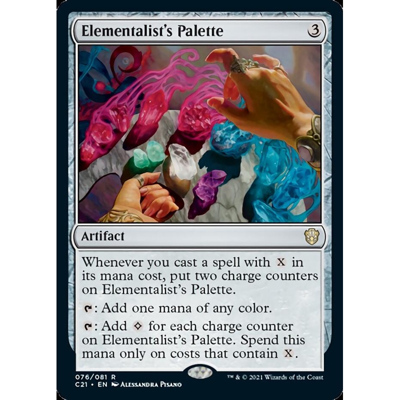 Elementalist's Palette [Commander 2021]