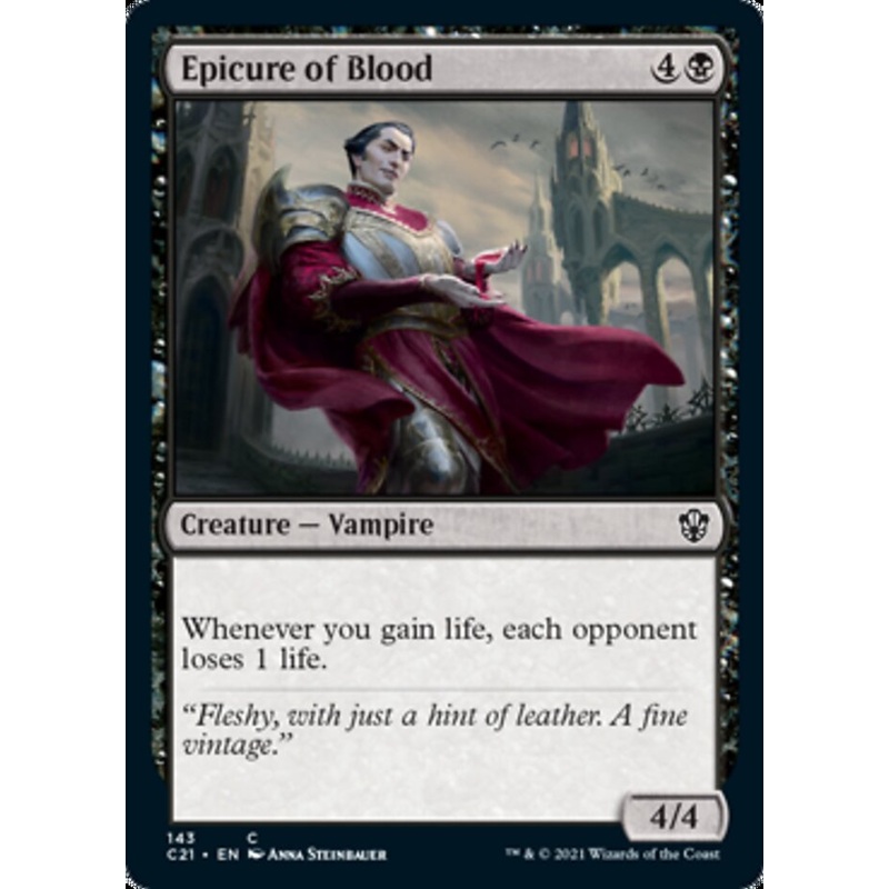 Epicure of Blood [Commander 2021]